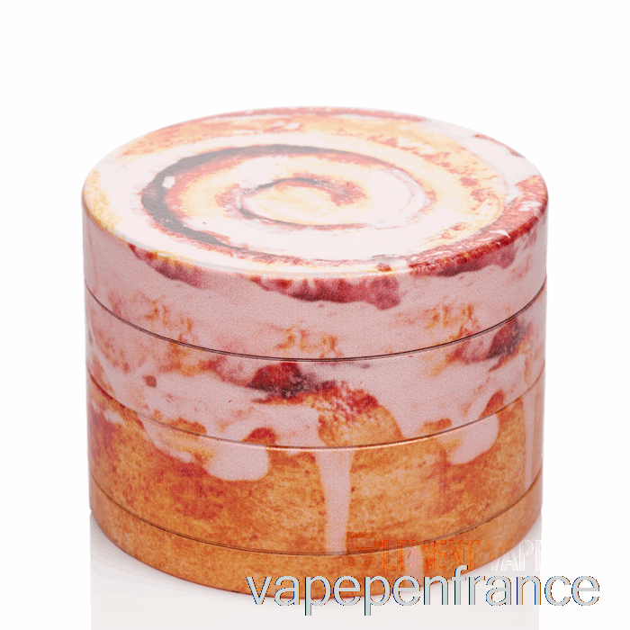 V Syndicate 2,5 Pouces 4 Pièces Sharpshred Dine-In Grinder Rouleau De Cannelle Vape Pen